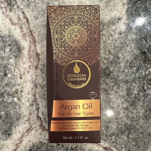 Moroccan Gold Series Argan Oil For All Hair Types Made w Pure Moroccan Argan Oil - Picture 3 of 4